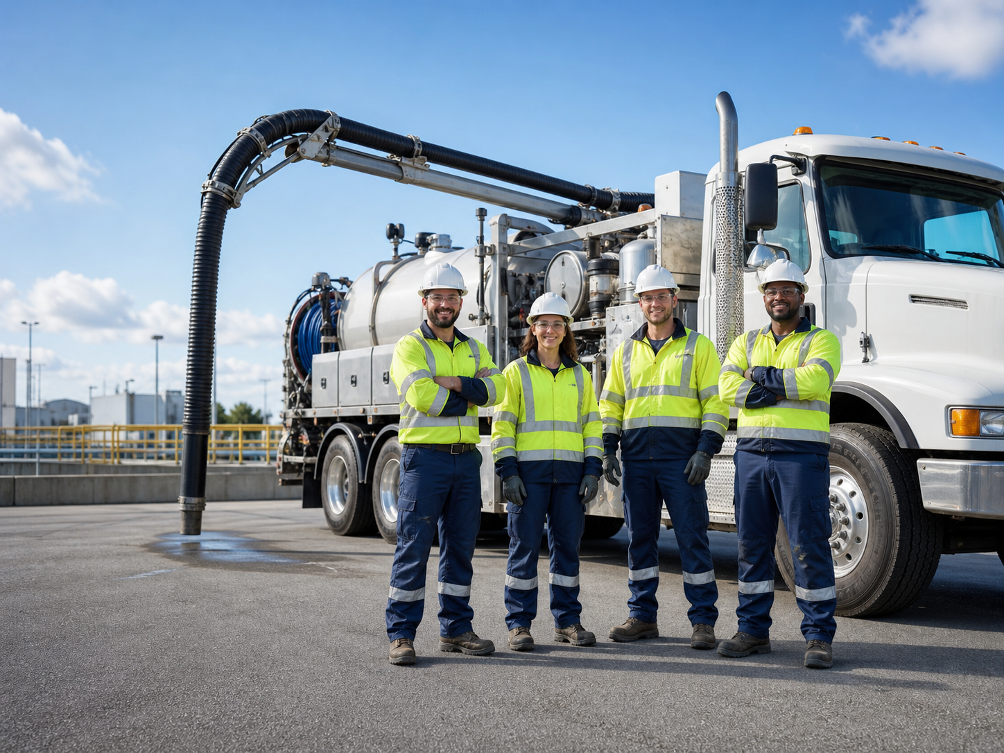 Servicios de camión Vactor y manejo de aguas de GPM Bombeos y Soluciones